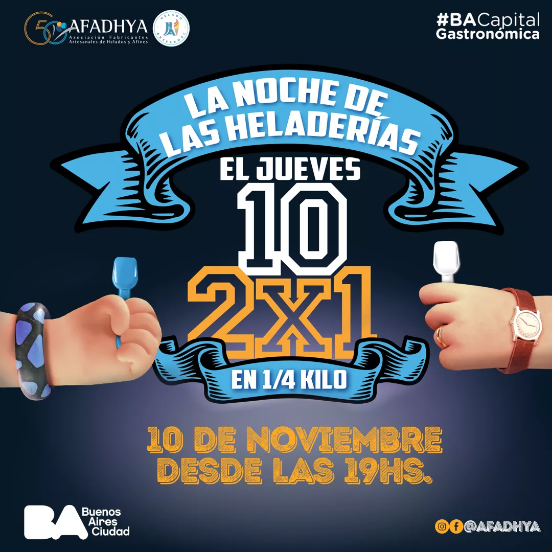 FYR LA NOCHE DE LAS HELADERIAS - AFADHYA - BA 1