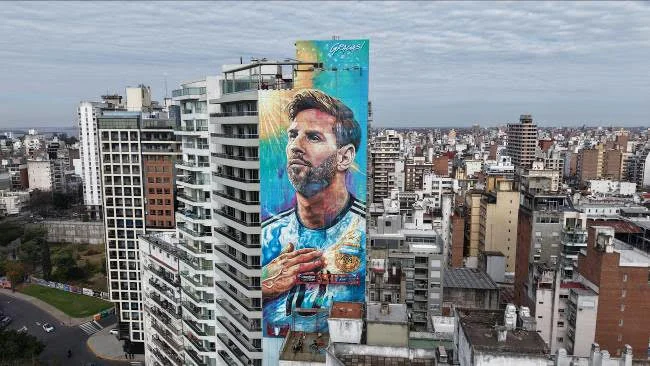 mural-messi