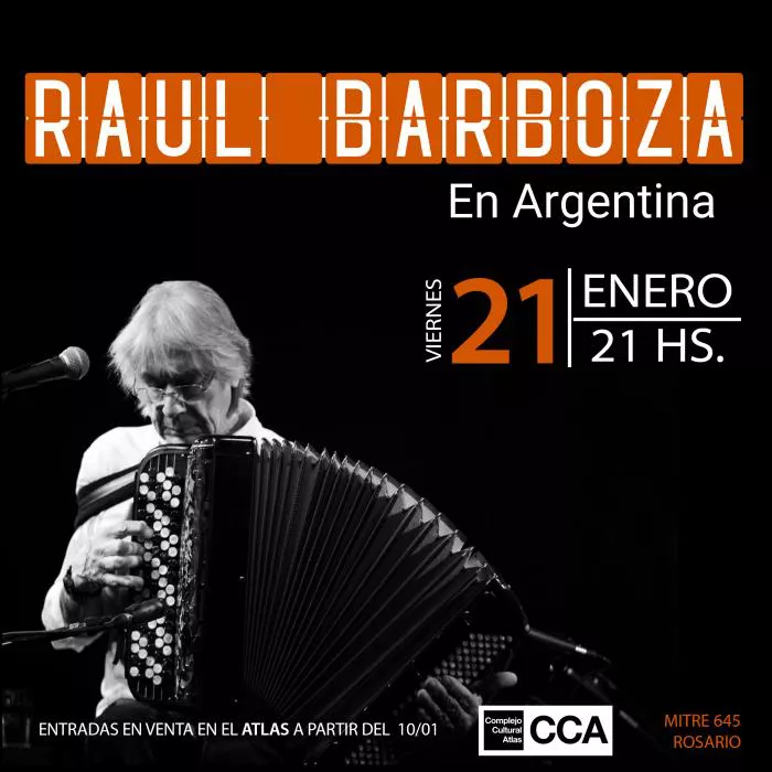 Raúl Barboza en Rosario